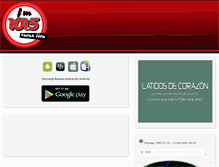 Tablet Screenshot of lacientounocinco.com